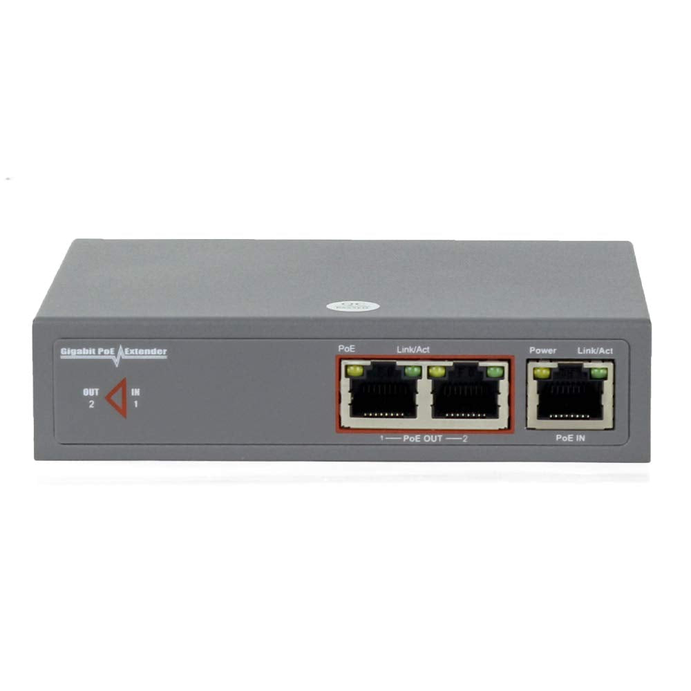 2 Ports Gigabit Poe Extender, Pack of 2 F561