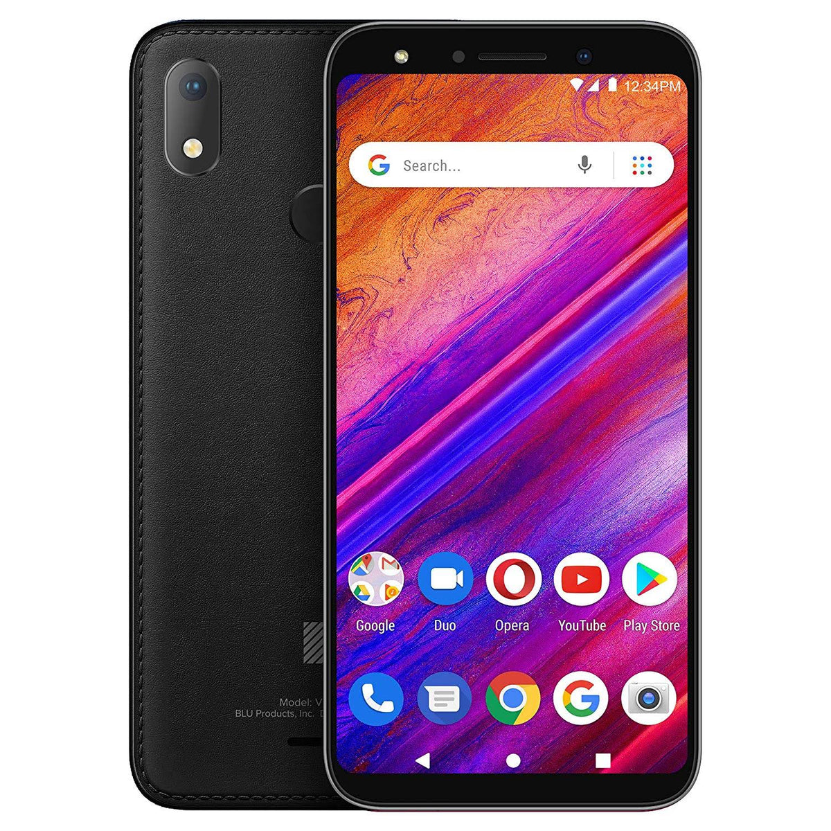 Black 5.7" HD Display Smartphone 64GB 3GB Ram O1016