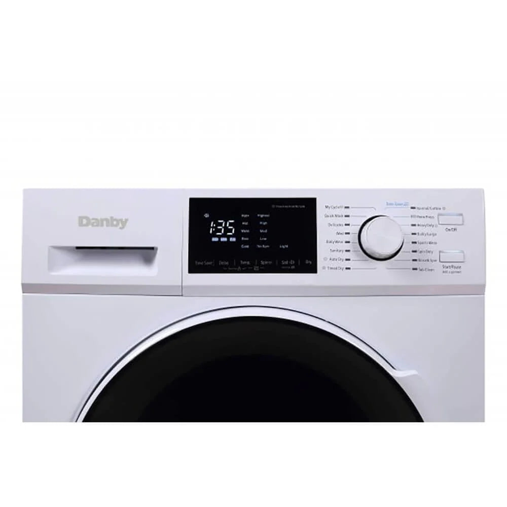 2.7 Cu. ft. White All-In-One Washer/Dryer Combo W957