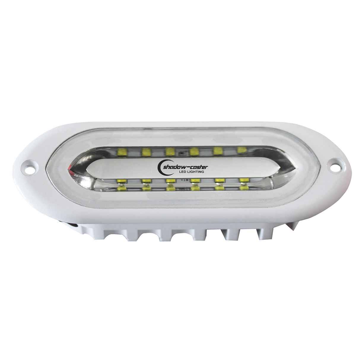 Flush Mount Spreader Light White Housing P6431