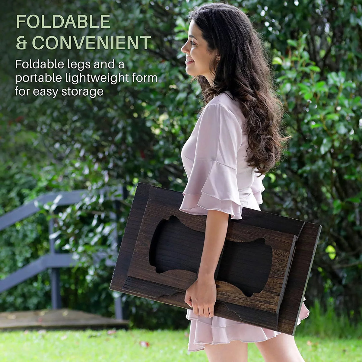 Japanese Style Foldable Low Tea Table X77582