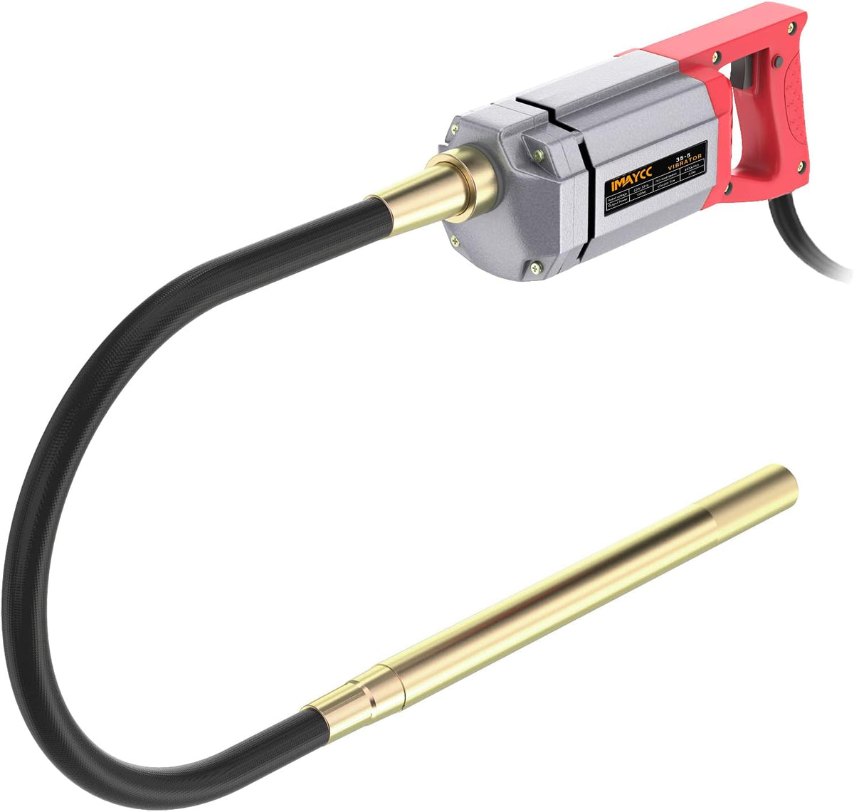 Concrete Vibrator 1300W 110V with 2m Copper Shaft Rod J119