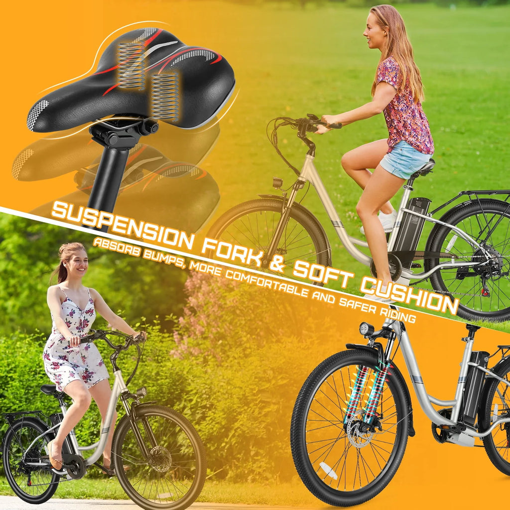 500W Electric Hybrid Bike with 48V 7.8Ah Battery Z259040