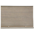 Brown Cordless Roll-Up Blinds C638