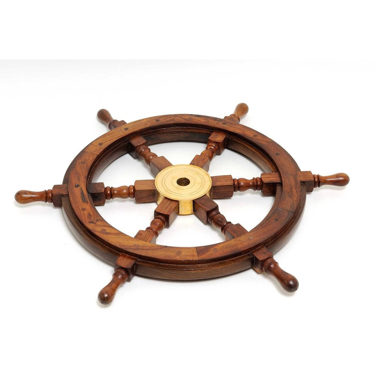 36x22 Decorative Ship's Wheel P714902