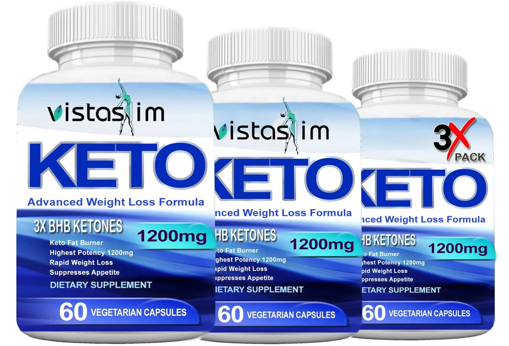 1200mg Pure Ketone 180 Pills Ketogenic Diet (3 Pack) E799