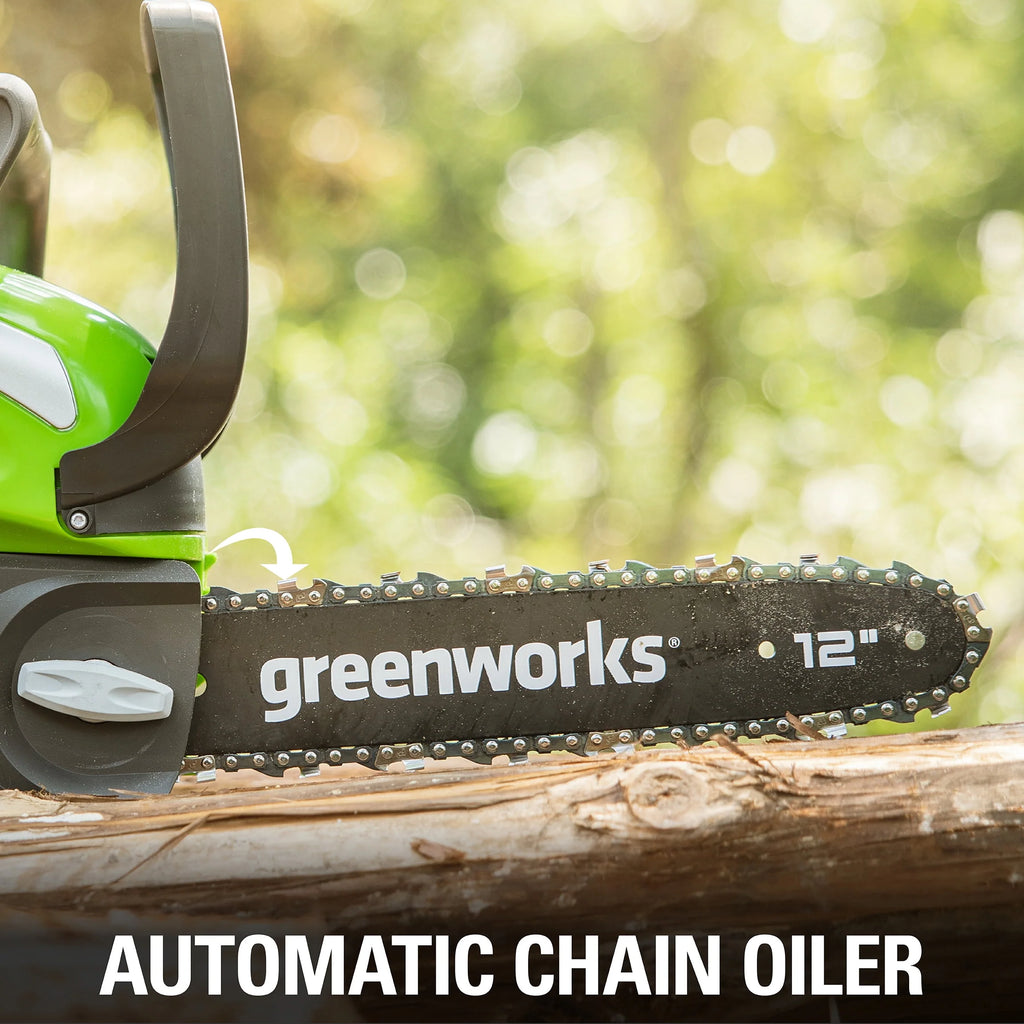 40V Cordless Chainsaw with Battery & Charger Z977861