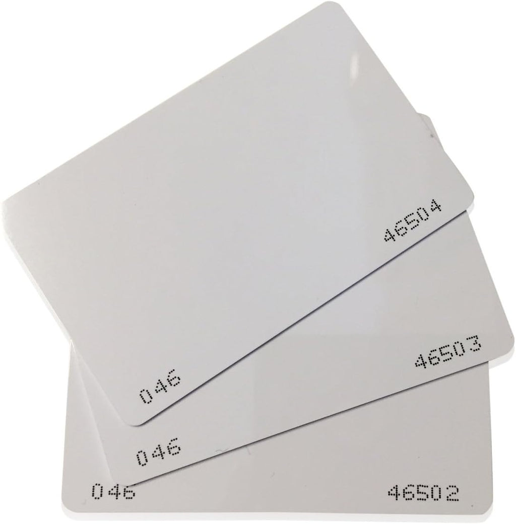 200 pcs 26 Bit Proximity CR80 Cards Blank Printable Swipe Cards M10407