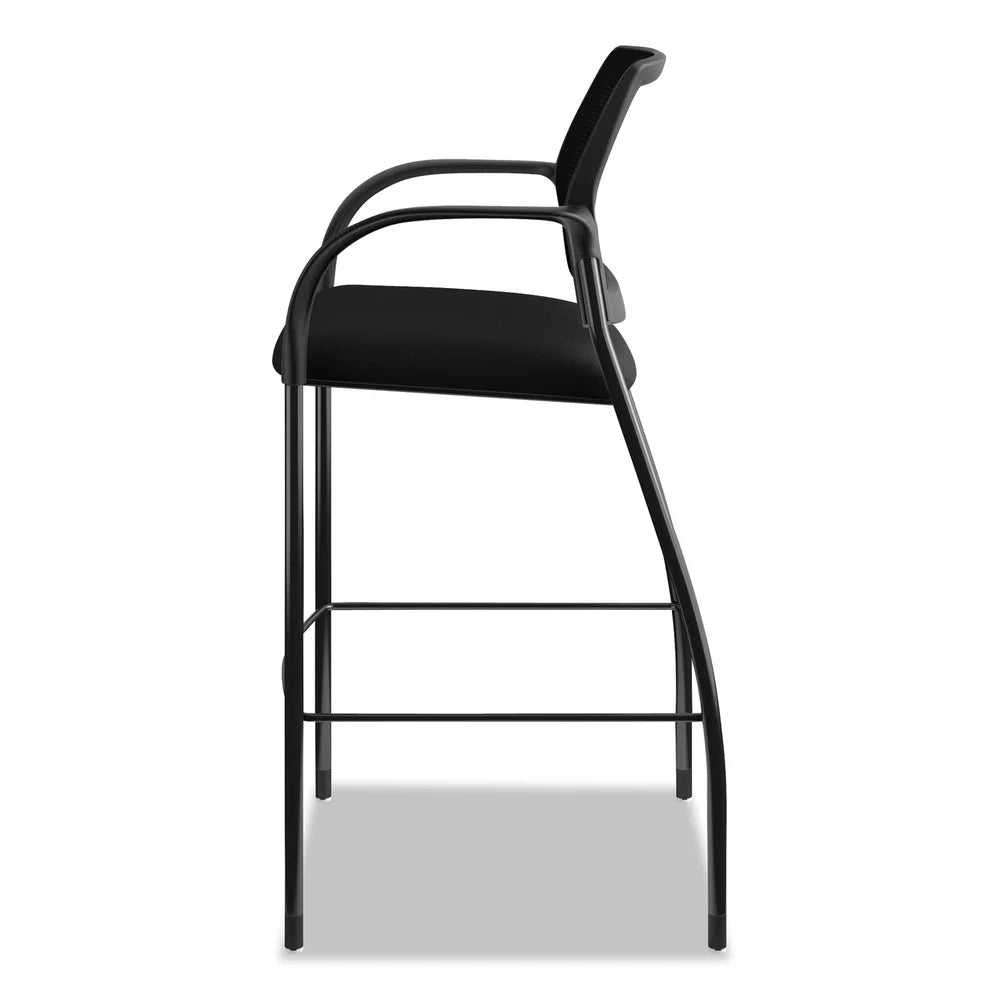 Black Cafe-Height Stool D538546