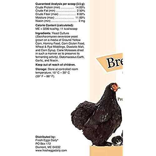 Brewers Yeast with Garlic Powder and Niacin Feed Supplement 1LB A720882