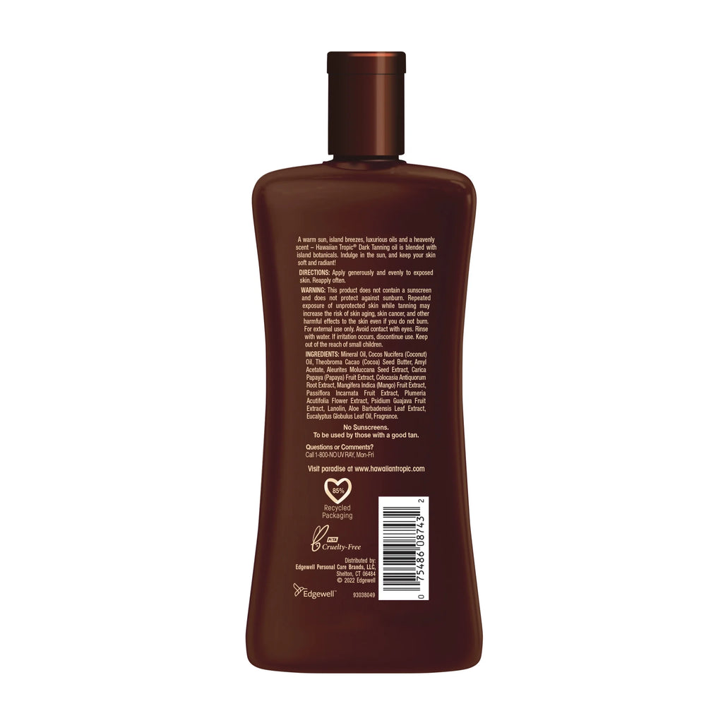 Dark Tanning Oil, 8oz X3526