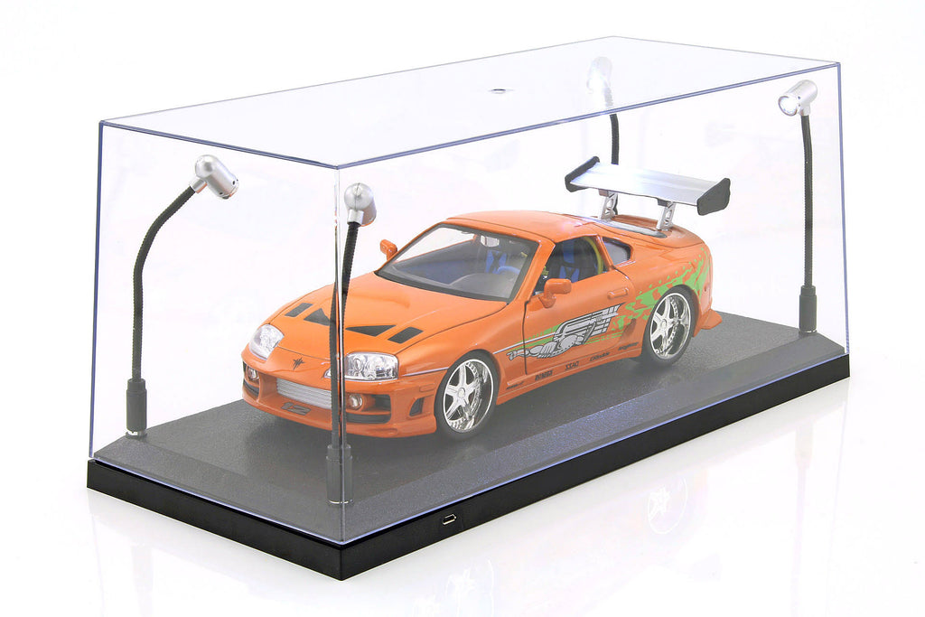 Display Case 1/18th LED Black G4876