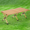 4ft Foldable Wooden Picnic Table with Carry Bag N3583
