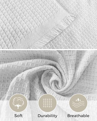 Beige Floral Sofa Cover 71"x102" L58308