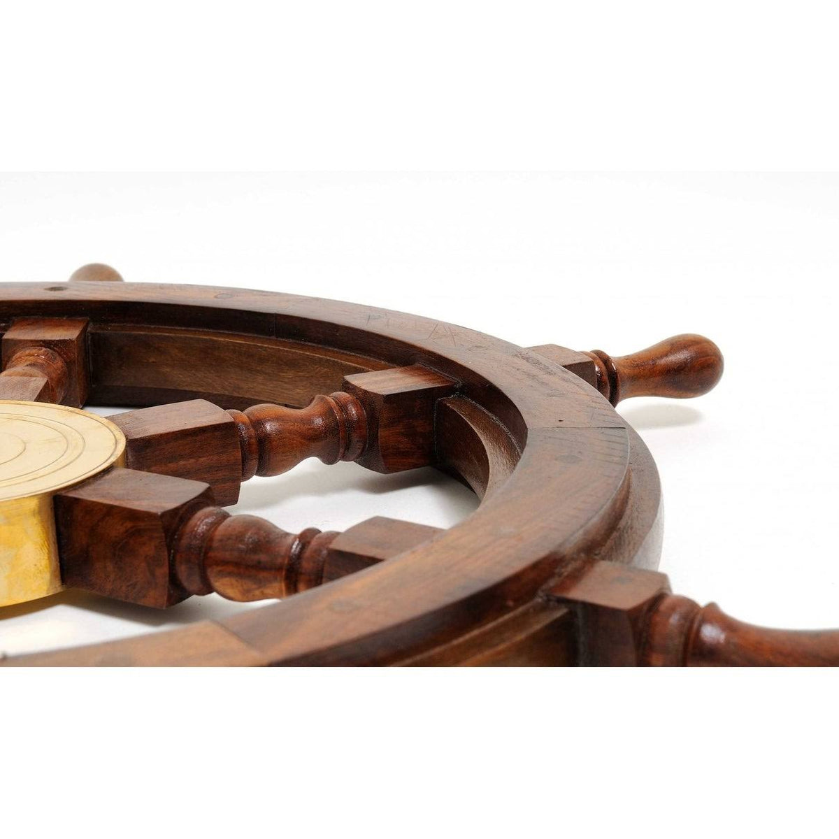 36x22 Decorative Ship's Wheel P714902