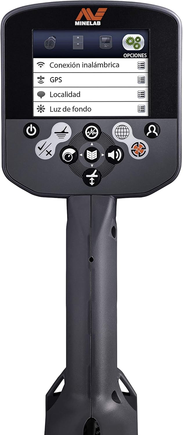 All-Terrain Metal Detector with 11" Waterproof Double-D Smart Coil & Headphones Included A685