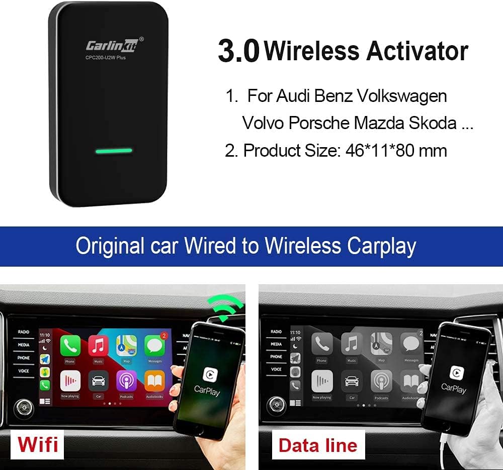 Wireless CarPlay Adapter Plug and Play L84899