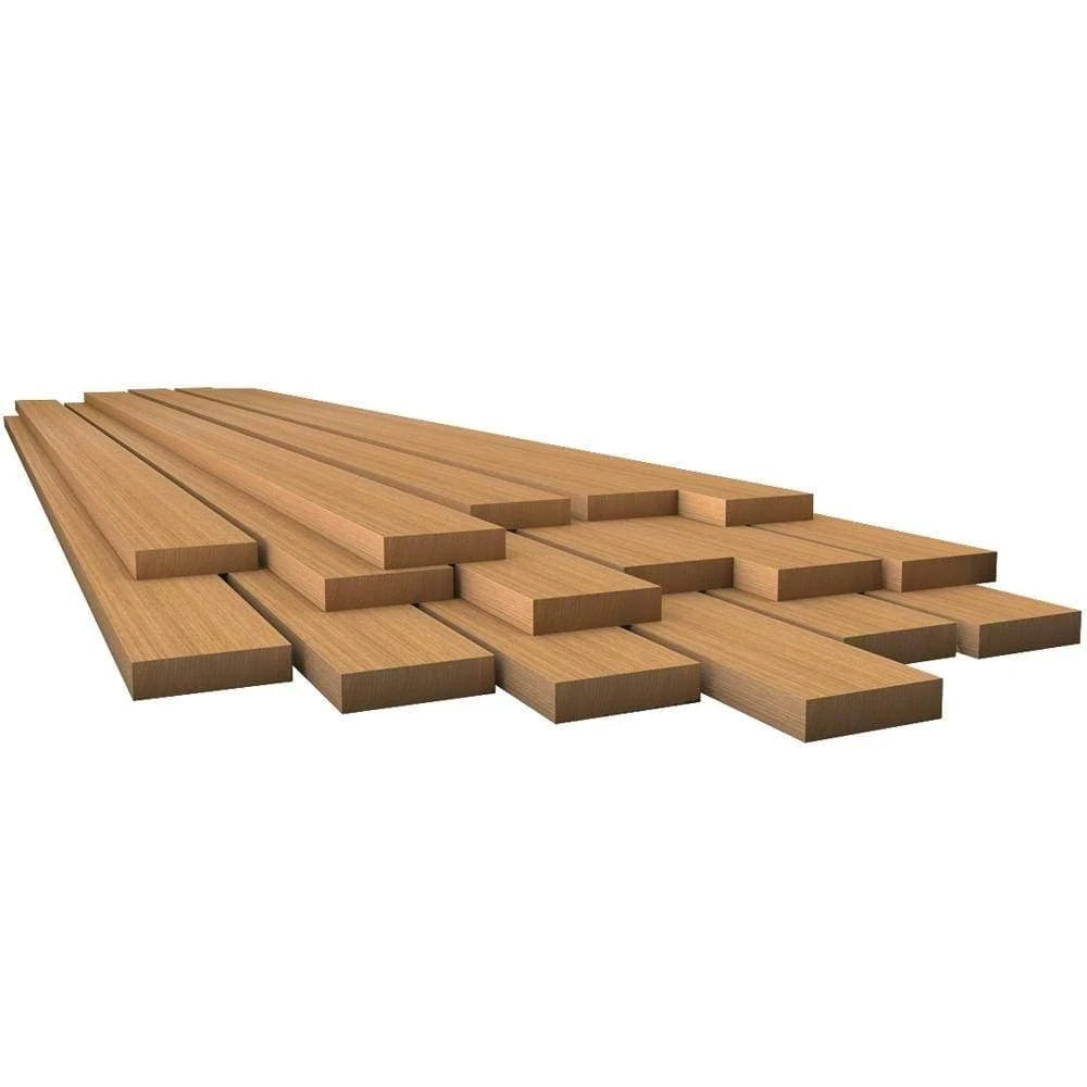 Teak Lumber 1/2in x 1-3/4in x 72in I11563