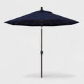 Patio Umbrella Push Button Tilt Crank Lift Navy A48230