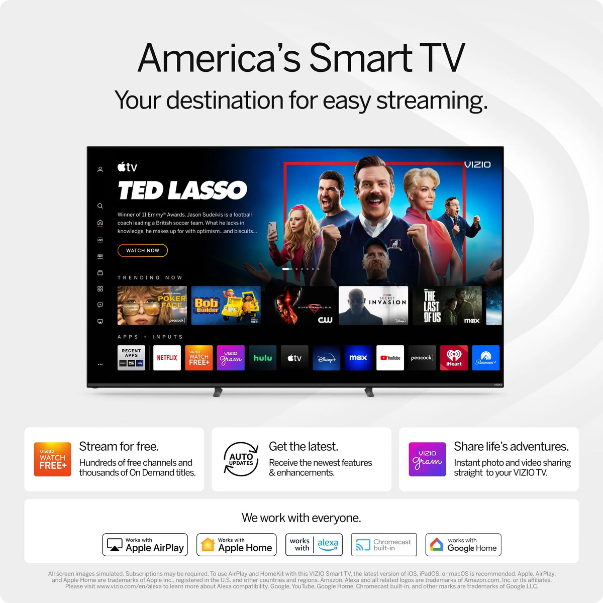 43 Class 4K UHD LED Smart TV M176419