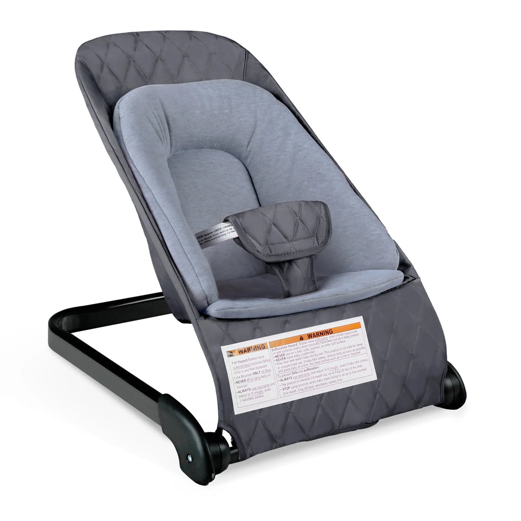 Baby Bouncer 3 in 1 Folding Rocker Seat Grey H15774