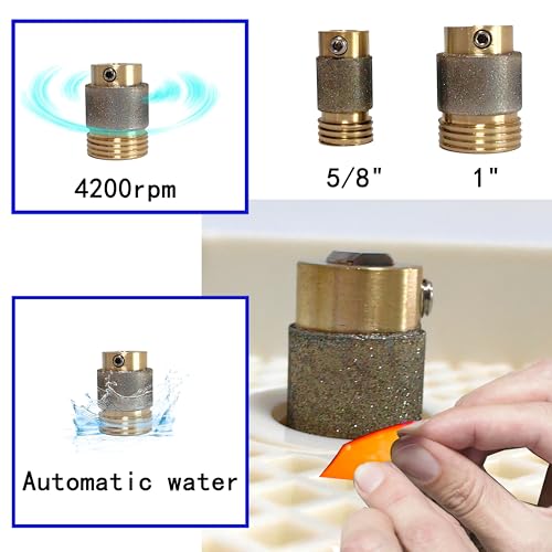 Stained Glass Grinder with Diamond Grinder Bit J18347