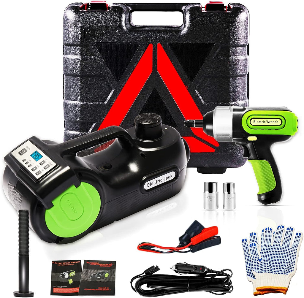 12V Electric Hydraulic Car Jack with LCD Display Screen Y2520