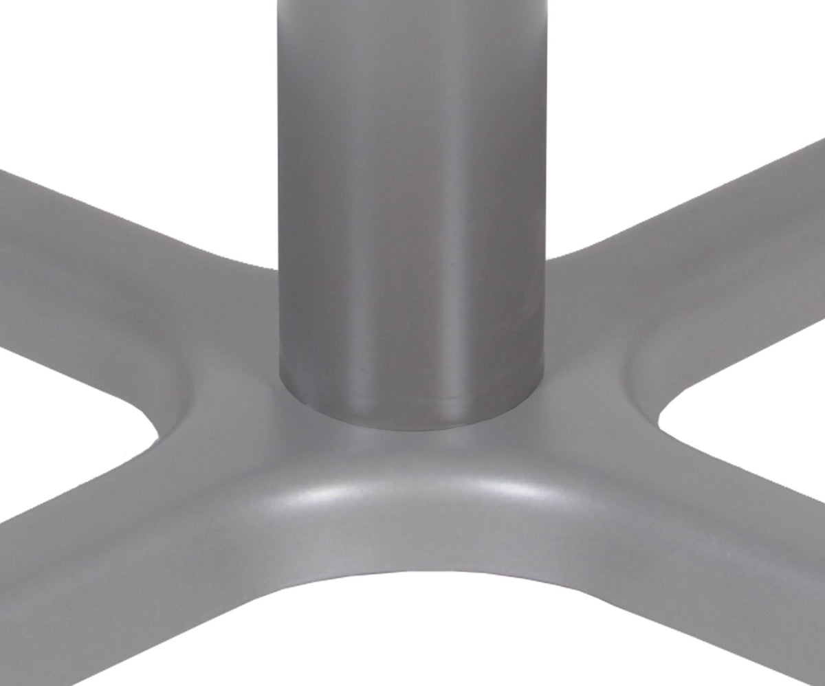 Grey High X-Base for 36 in. Table Tops N5573