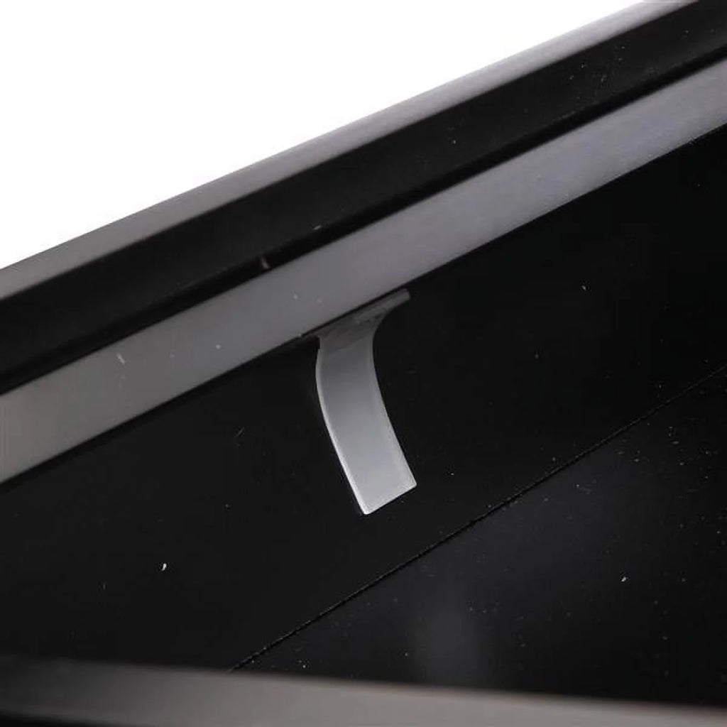 Black Solid Wood Coffee Table A6643
