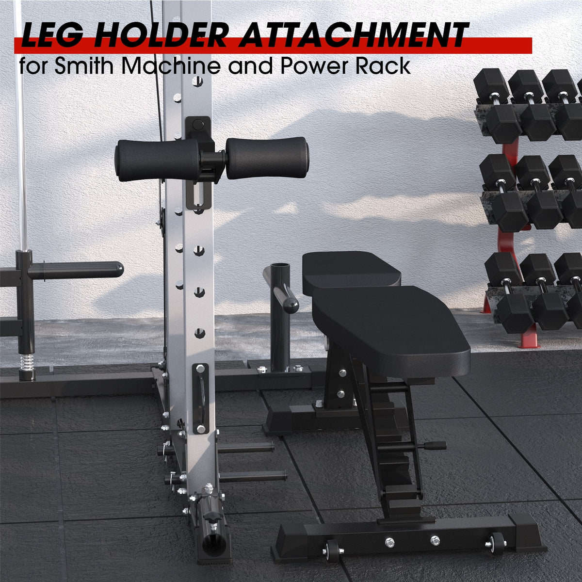 Home Gym Equipment Leg Holder Attachment E4519