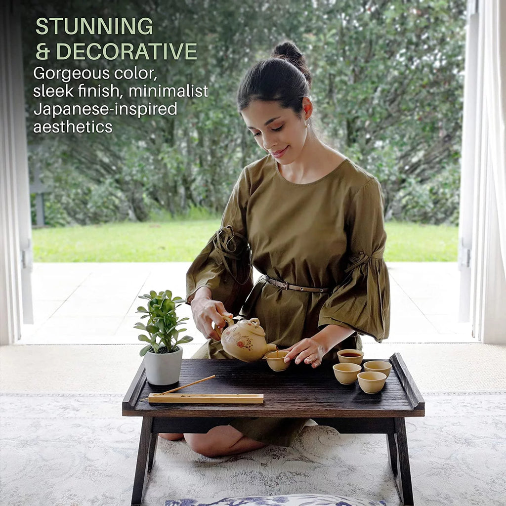 Japanese Style Foldable Low Tea Table X77582