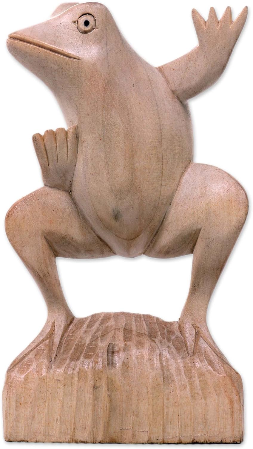 Wood Frog Sculpture W9198
