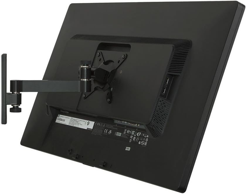 Full Motion VESA Monitor Wall Mount, 33 lb Capacity, Black, Pack of 2 E6577
