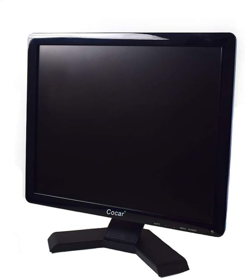 15 Professional CCTV Monitor VGA HDMI AV BNC 4:3 LCD Security Screen 1024x768 F1072