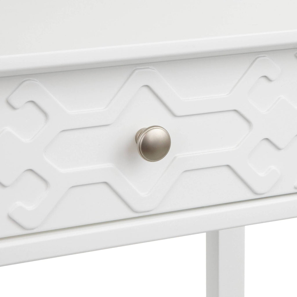 White Console Table B4790