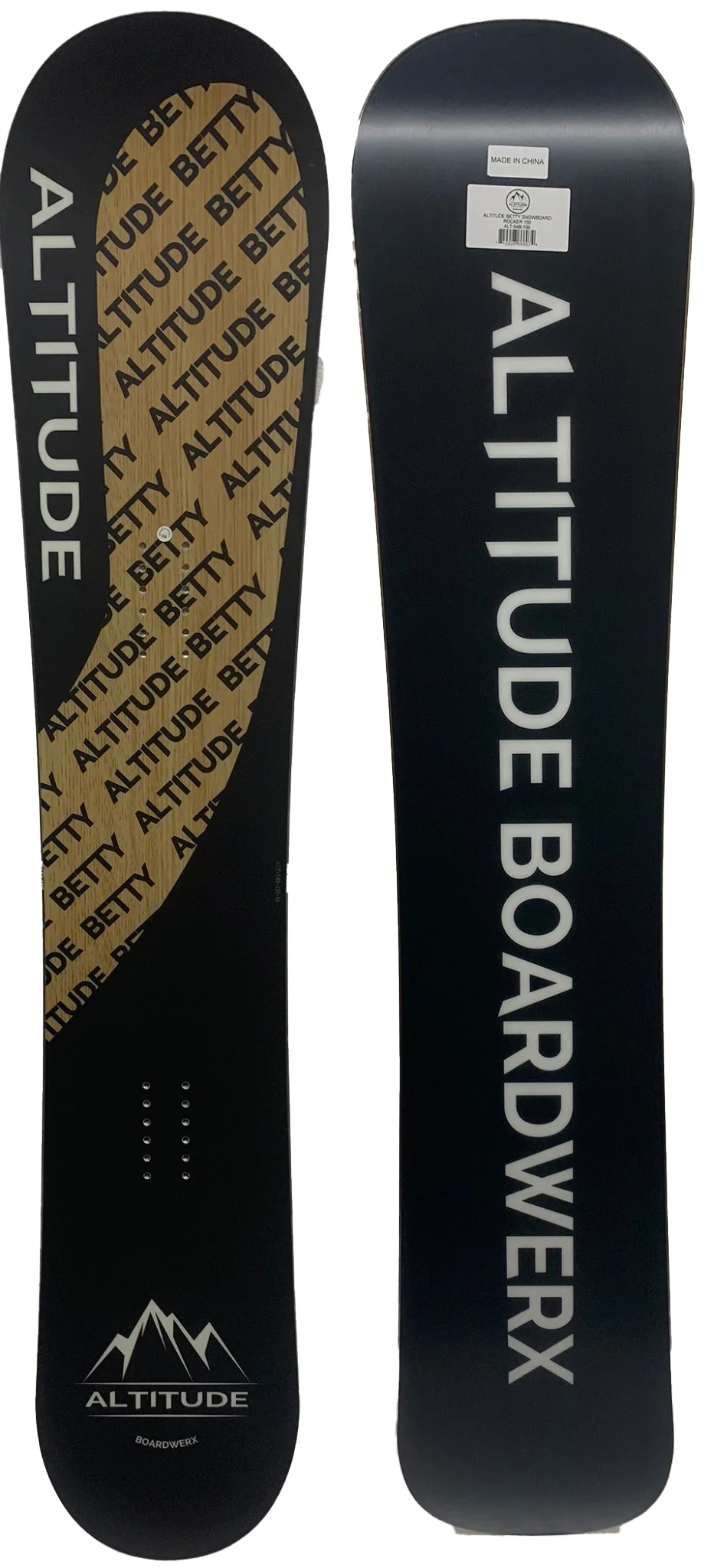 Women's 140cm All-Mountain Snowboard E3726