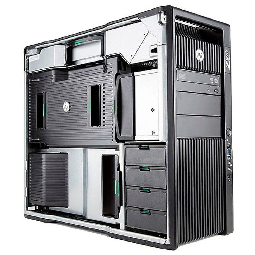 Workstation 2x E5-2643 Quad Core 3.3Ghz 8GB 1TB Nvs310 Win 10 Pre-Install B82865