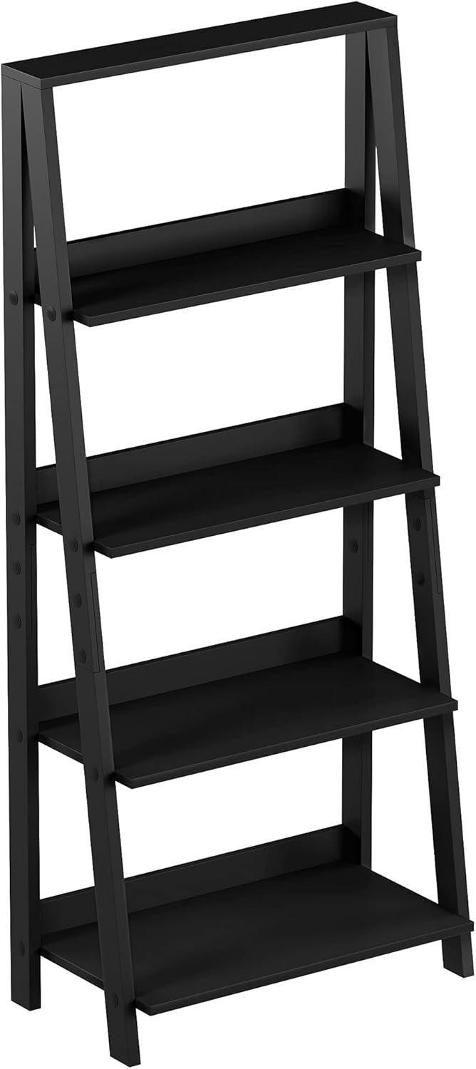 4 Tier Wooden Ladder Bookshelf F5133