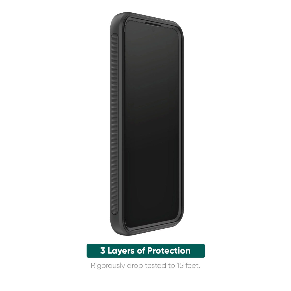 Rugged Phone Case with Holster Black G97383