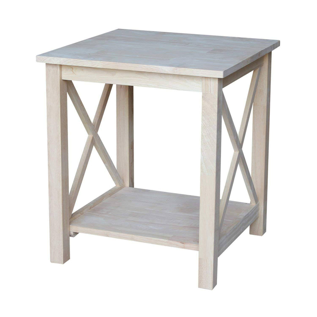 Brown Wood End Table D3663