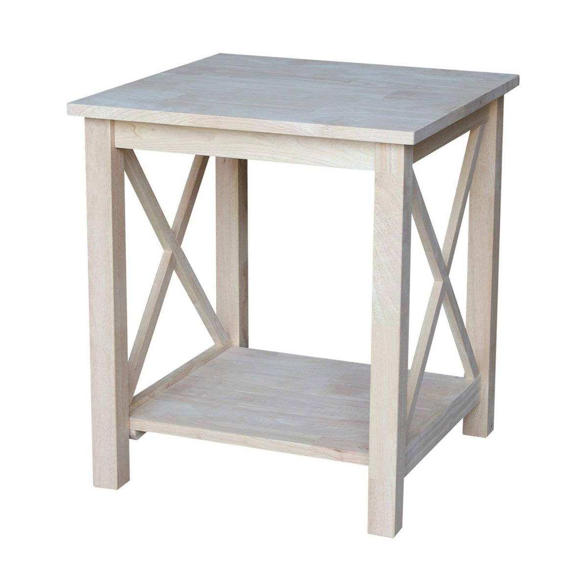 Brown Wood End Table D3663