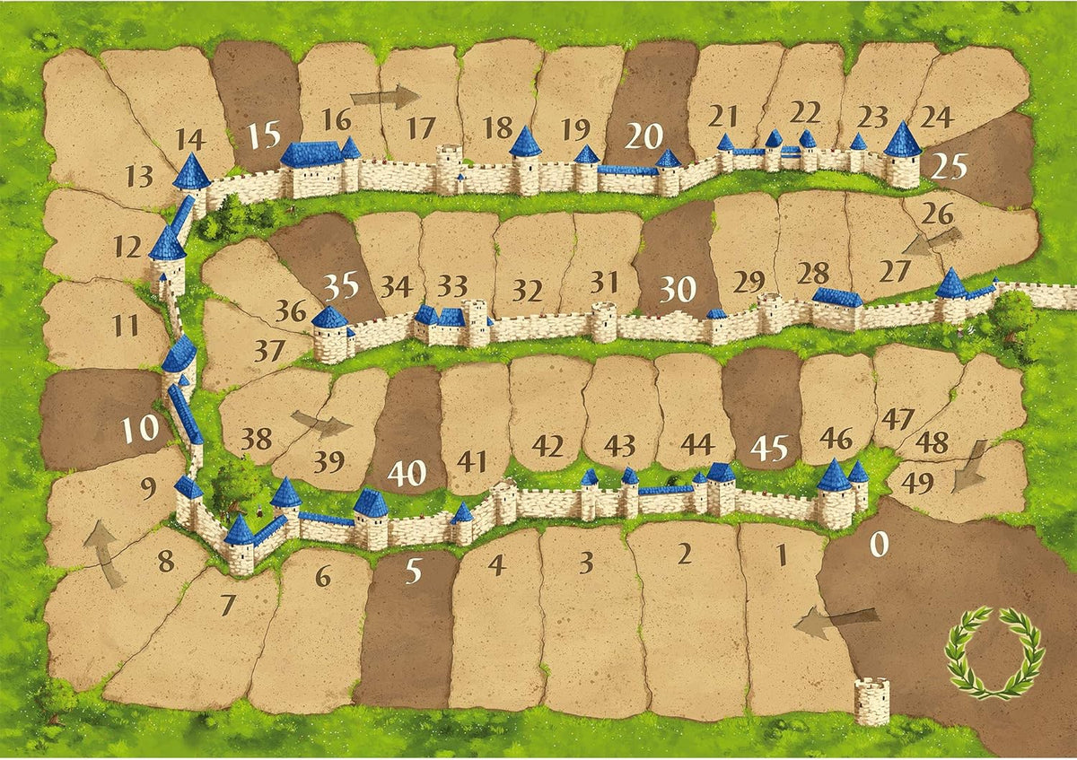Carcassonne Board Game Big Box (BASE GAME & 11 EXPANSIONS) Medieval Strategy Board Game 2-6 Players F138