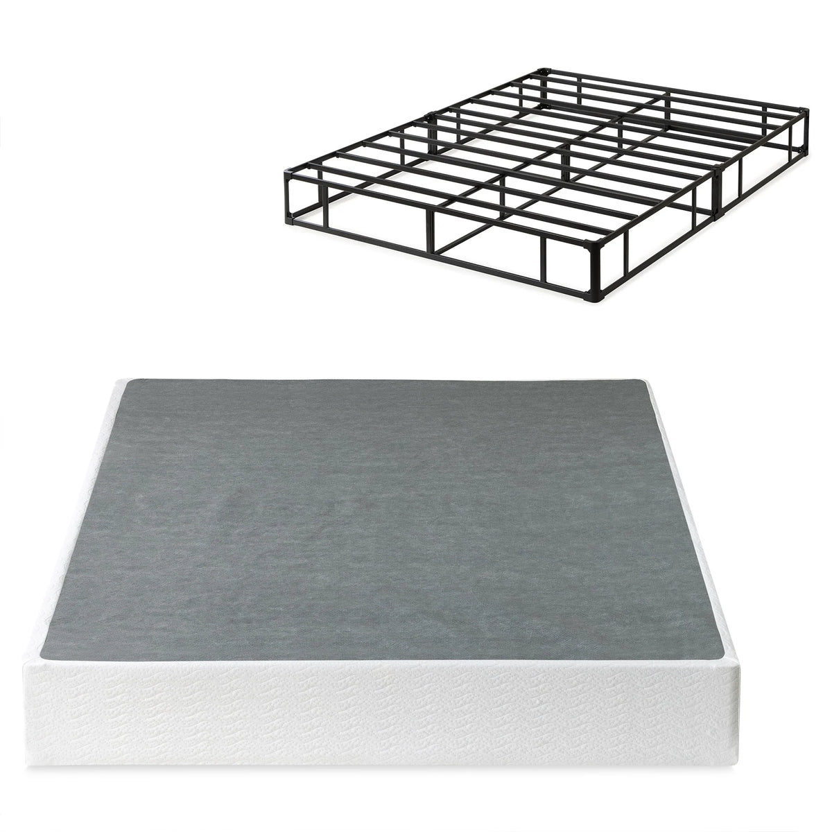 Queen Metal BoxSpring with Quick Assembly S802