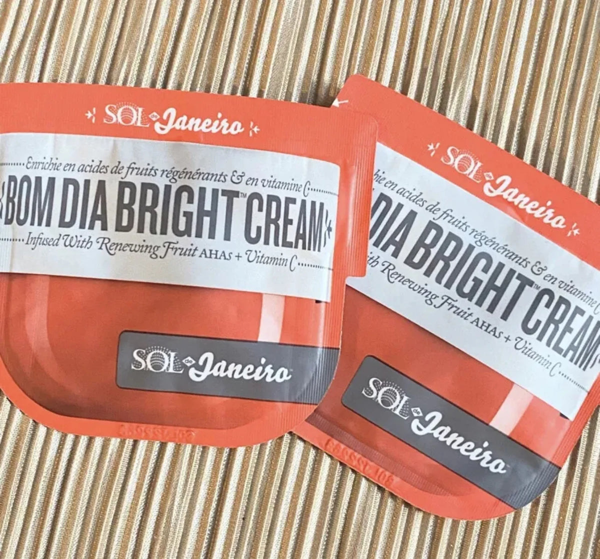Travel Size Body Cream Packets 7ml Q485