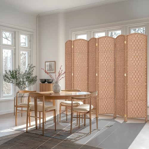 6 Panel 6ft Folding Privacy Screen D9632