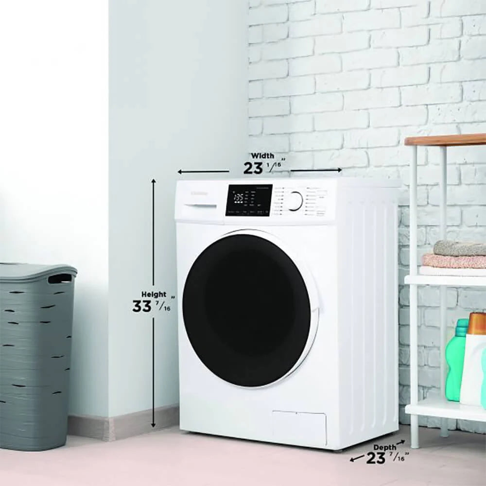2.7 Cu. ft. White All-In-One Washer/Dryer Combo W957