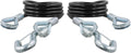 Vinyl-Coated Trailer Safety Cables with Snap Hooks, 2-Pack M533256