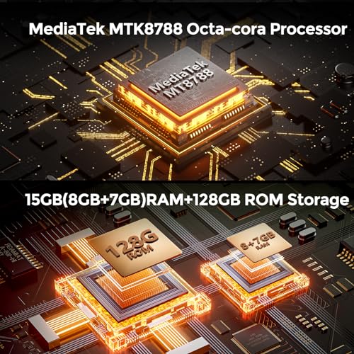 Rugged Unlocked Smartphone Dual Screen 10600mAh Battery 15+128GB Storage P94161