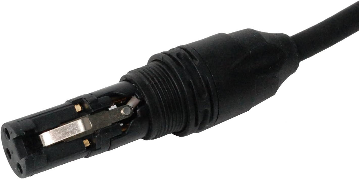 Black 100 ft XLR Microphone Cable C2677
