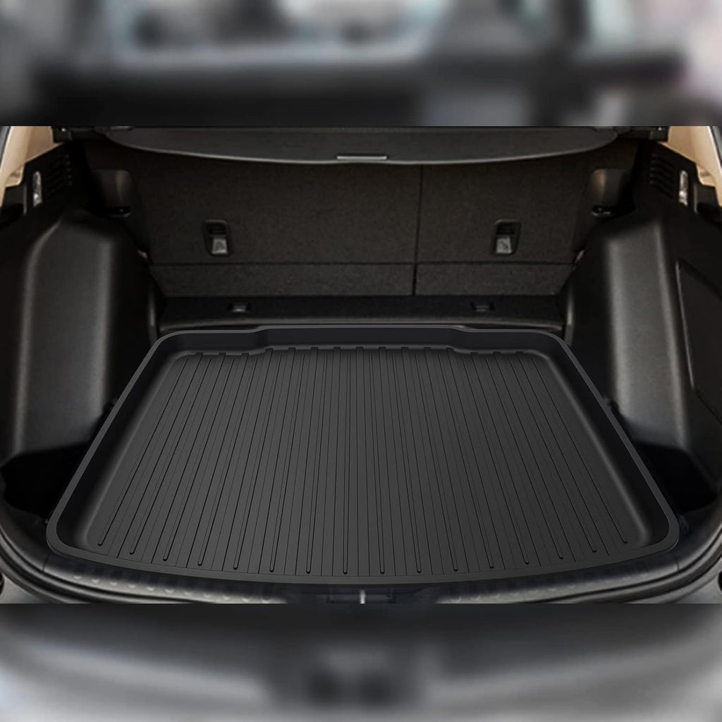 Black Rear Cargo Mat Trunk Liner Pack of 2 S151